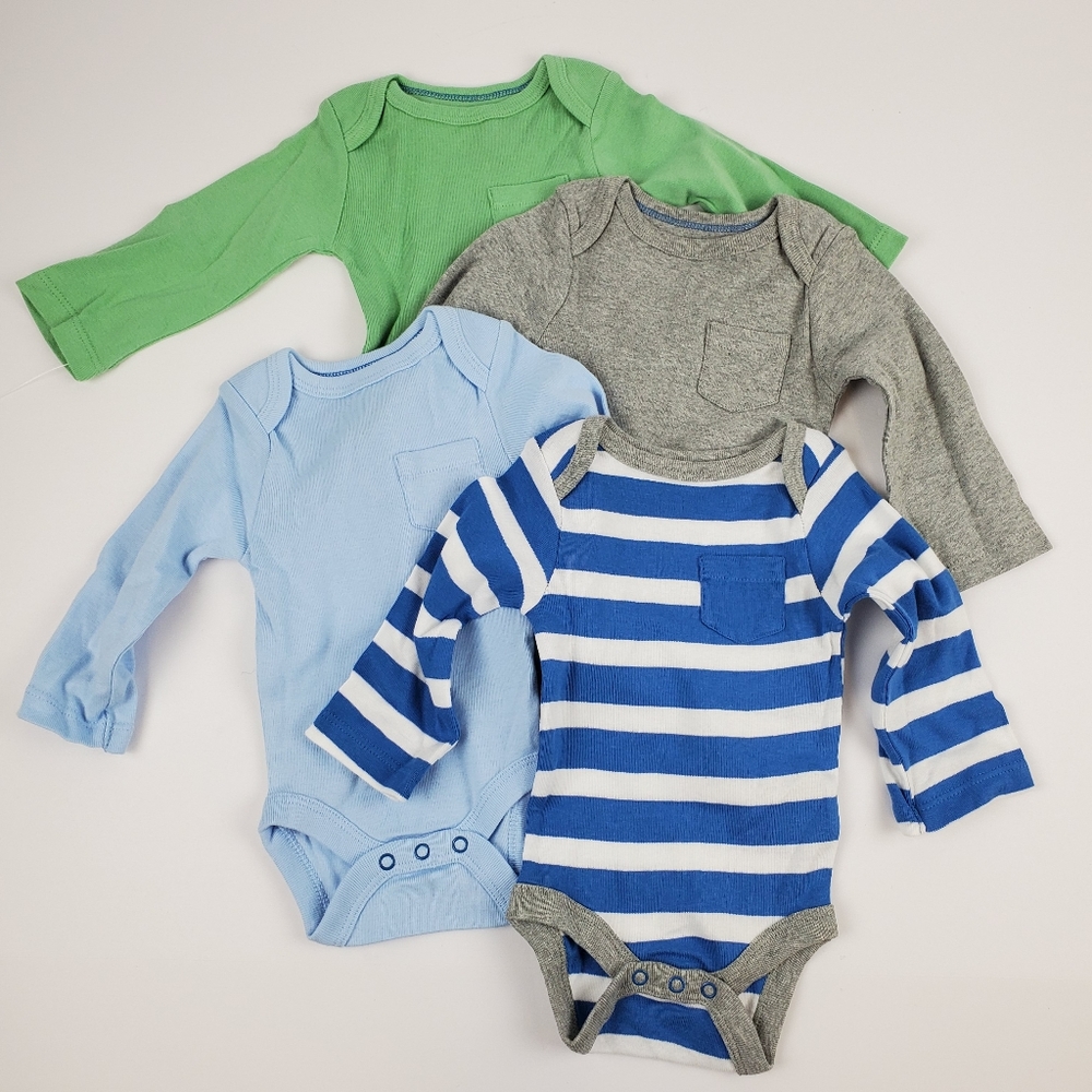 NWOT Cloud Island 4 pc Bodysuit Bundle